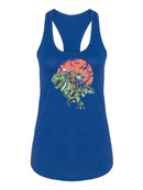 Dinosaur And Costumes Racerback Tank -SmartPrintsInk Designs