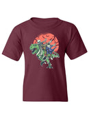 Dinosaur And Costumes T-shirt -SmartPrintsInk Designs