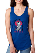 Stay Humble Axolotl Racerback Tank -SmartPrintsInk Designs