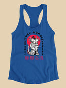 Stay Humble Axolotl Racerback Tank -SmartPrintsInk Designs