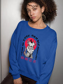 Stay Humble Axolotl Sweatshirt -SmartPrintsInk Designs