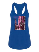 Urban City Racerback Tank -SmartPrintsInk Designs