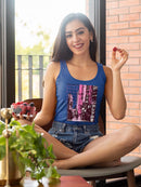 Urban City Racerback Tank -SmartPrintsInk Designs