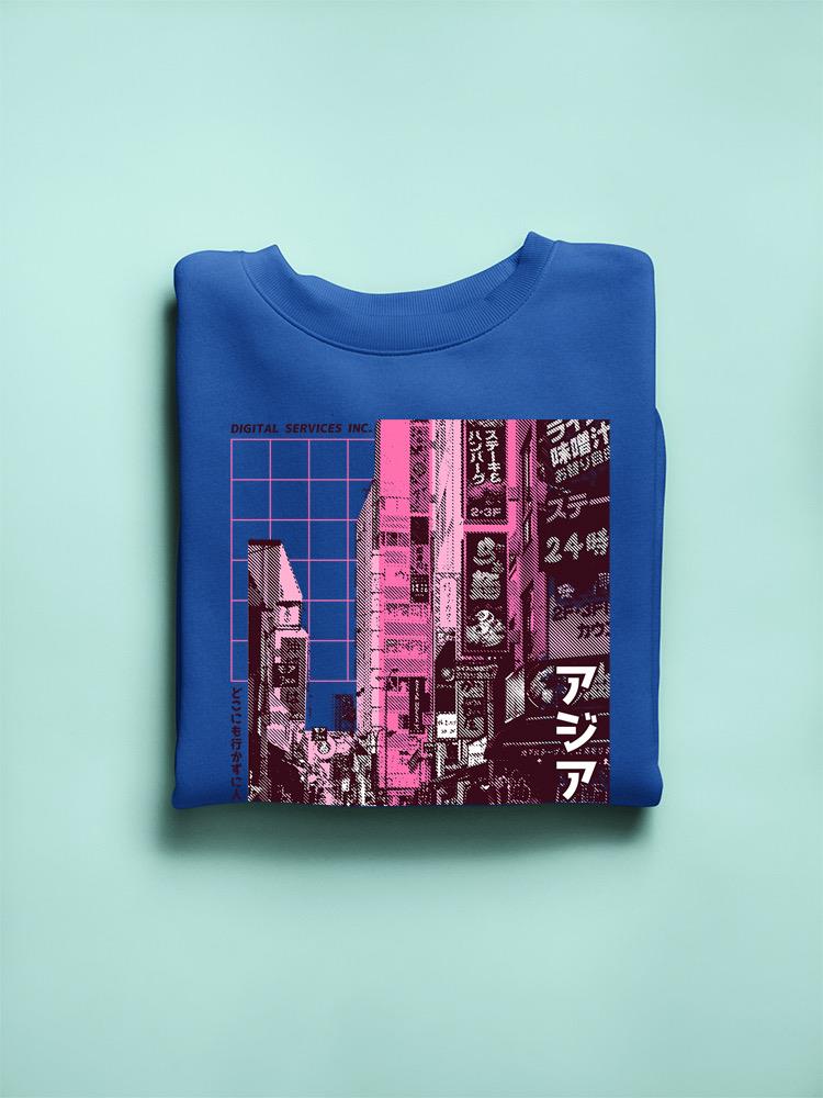 Urban City Sweatshirt -SmartPrintsInk Designs