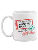 This Year You Were Nice Mug -SmartPrintsInk Designs