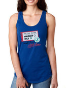 This Year You Were Nice Racerback Tank -SmartPrintsInk Designs