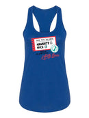 This Year You Were Nice Racerback Tank -SmartPrintsInk Designs