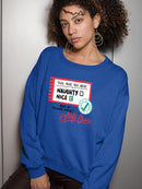 This Year You Were Nice Sweatshirt -SmartPrintsInk Designs