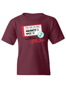 This Year You Were Nice T-shirt -SmartPrintsInk Designs