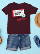 This Year You Were Nice T-shirt -SmartPrintsInk Designs
