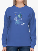 Out Of Earth Sweatshirt -SmartPrintsInk Designs