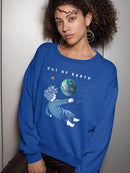 Out Of Earth Sweatshirt -SmartPrintsInk Designs