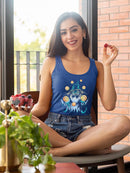 Planet Wizard Racerback Tank -SmartPrintsInk Designs