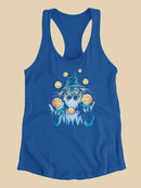 Planet Wizard Racerback Tank -SmartPrintsInk Designs