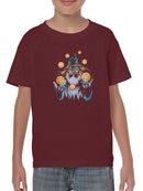 Planet Wizard T-shirt -SmartPrintsInk Designs