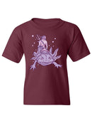 Riding An Axolotl T-shirt -SmartPrintsInk Designs