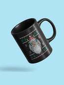 Viking Santa Mug -SmartPrintsInk Designs