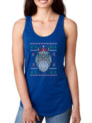 Viking Santa Racerback Tank -SmartPrintsInk Designs