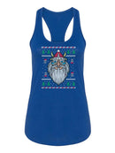 Viking Santa Racerback Tank -SmartPrintsInk Designs