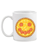 Smiling Pizza Mug -SmartPrintsInk Designs