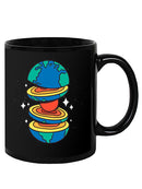 Sliced Earth Mug -SmartPrintsInk Designs