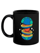 Sliced Earth Mug -SmartPrintsInk Designs