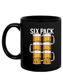 Beer Six Pack Mug -SmartPrintsInk Designs
