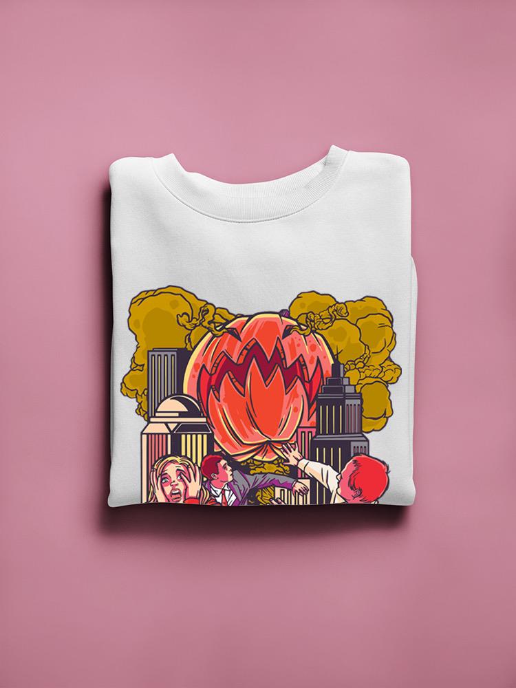 Big Pumpkin Hoodie or Sweatshirt -SmartPrintsInk Designs