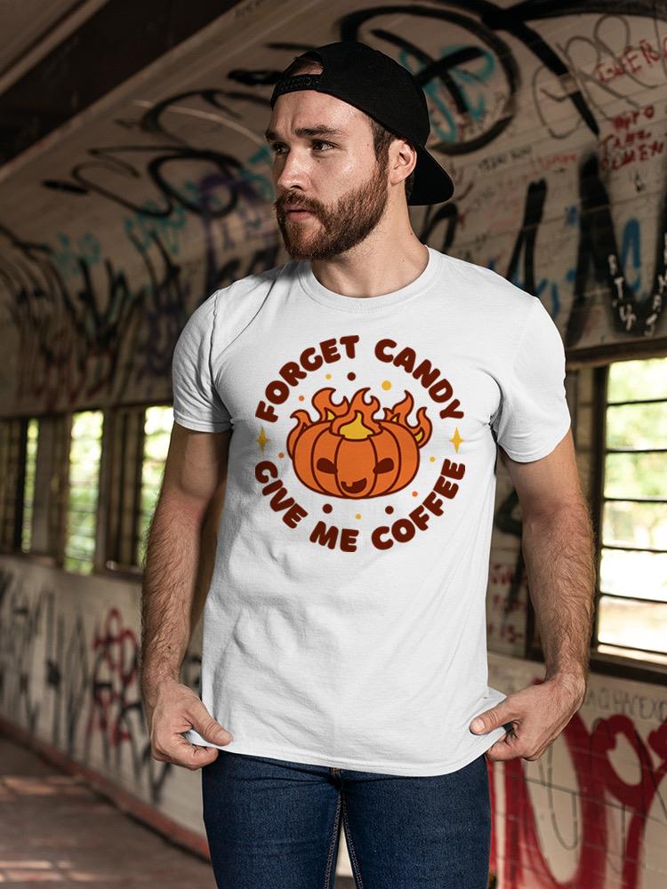 Give Me Coffee Pumpkin T-shirt -SmartPrintsInk Designs