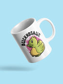 Ducknosaur Mug -SmartPrintsInk Designs