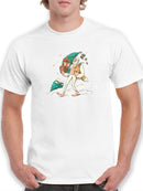 Christmas Yeti T-shirt -SmartPrintsInk Designs