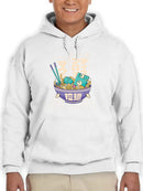 Oriental Ramen Bowl Hoodie or Sweatshirt -SmartPrintsInk Designs