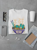 Oriental Ramen Bowl T-shirt -SmartPrintsInk Designs