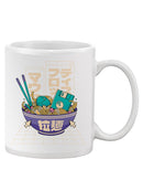 Oriental Ramen Bowl Mug -SmartPrintsInk Designs