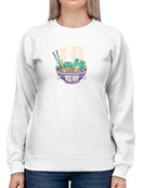 Oriental Ramen Bowl Hoodie or Sweatshirt -SmartPrintsInk Designs