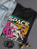 Space Busters Videogame T-shirt -SmartPrintsInk Designs