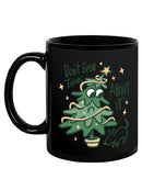Christmas Tree And Dog Mug -SmartPrintsInk Designs