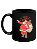 Merry Christmas Santa Mug -SmartPrintsInk Designs