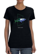 Cyberocean Portal T-shirt -SmartPrintsInk Designs