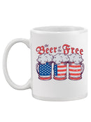The Beer Of The Free Mug -SmartPrintsInk Designs