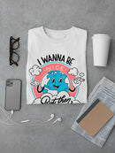 Wanna Be Nice. But People T-shirt -SmartPrintsInk Designs