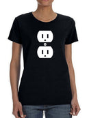 Plugs T-shirt -SmartPrintsInk Designs