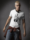Black And White Skulls T-shirt -SmartPrintsInk Designs
