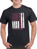 No One Fights Alone Flag T-shirt -SmartPrintsInk Designs