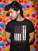 No One Fights Alone Flag T-shirt -SmartPrintsInk Designs