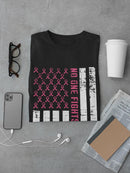 No One Fights Alone Flag T-shirt -SmartPrintsInk Designs
