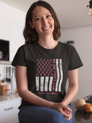 No One Fights Alone Flag T-shirt -SmartPrintsInk Designs