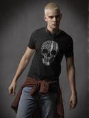 American Flag Skull T-shirt -SmartPrintsInk Designs