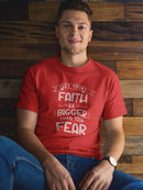 Let Your Faith Be Bigger T-shirt -SmartPrintsInk Designs