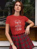 Let Your Faith Be Bigger T-shirt -SmartPrintsInk Designs